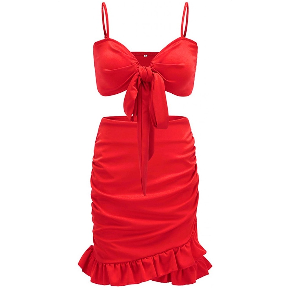 Red Two Piece Set - image 1